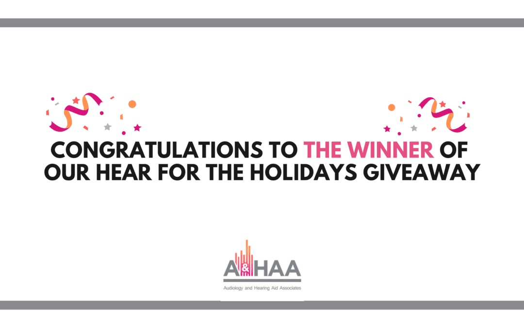 Congratulations to The Winner of Our Hear for The Holidays Giveaway!