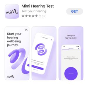 Mimi Hearing Test app